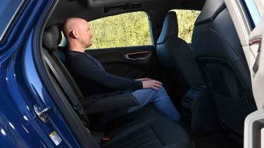 Audi A5 - rear seats with Chief reviewer, Alex Ingram